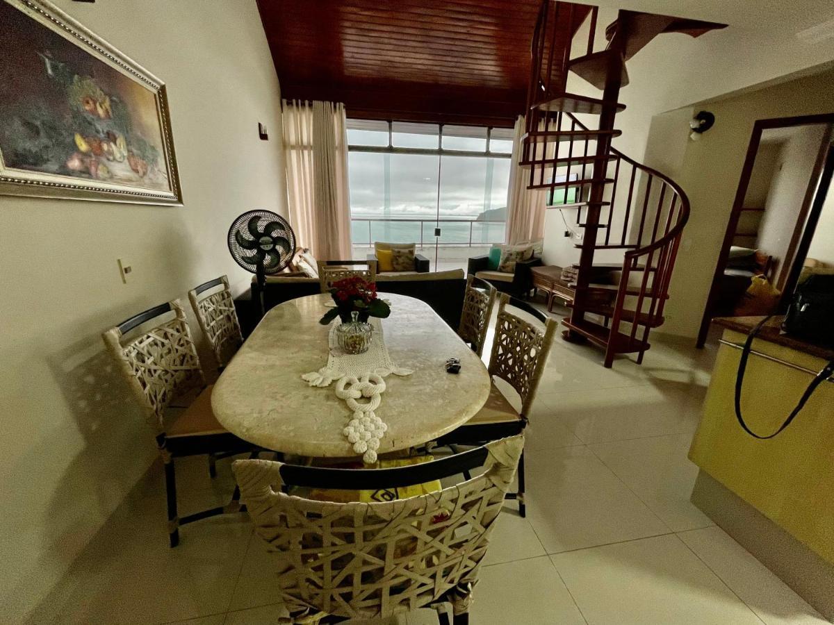 Apartamento Linda Cobertura Duplex, Pé Na Areia,Vista Linda. Caraguatatuba Exterior foto