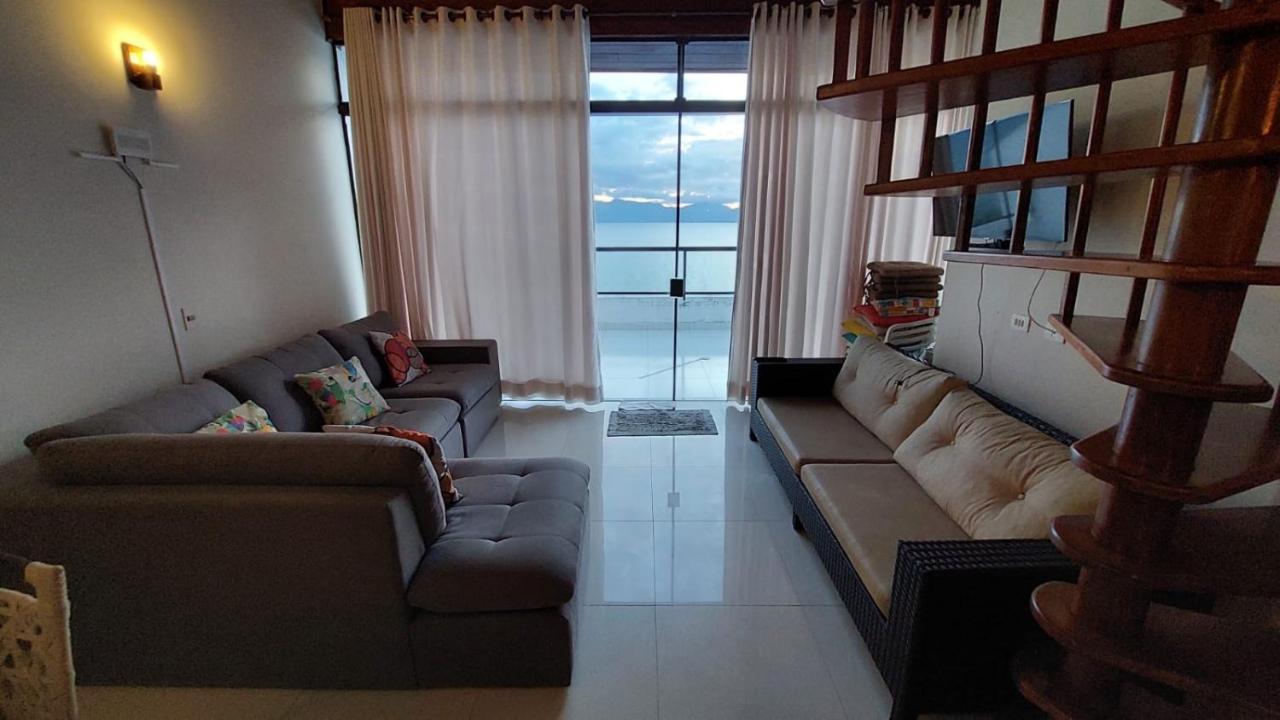 Apartamento Linda Cobertura Duplex, Pé Na Areia,Vista Linda. Caraguatatuba Exterior foto