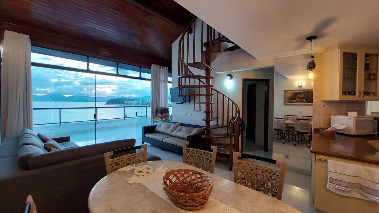 Apartamento Linda Cobertura Duplex, Pé Na Areia,Vista Linda. Caraguatatuba Exterior foto